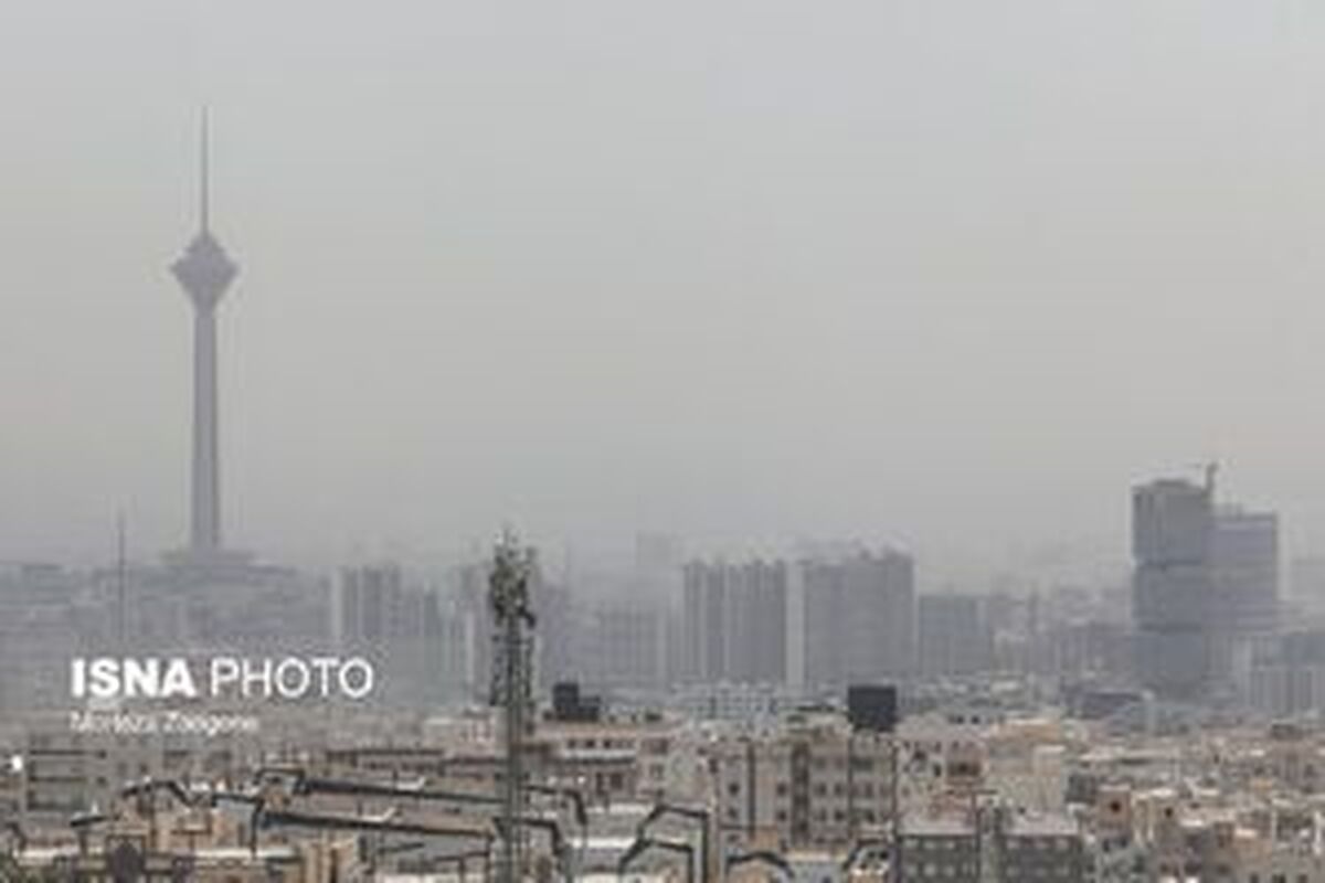 هوای تهران در وضعیت «ناسالم» است