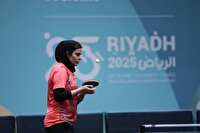 صعود تیم ملی تنیس روی میز بانوان ایران به جمع ۸ تیم برتر