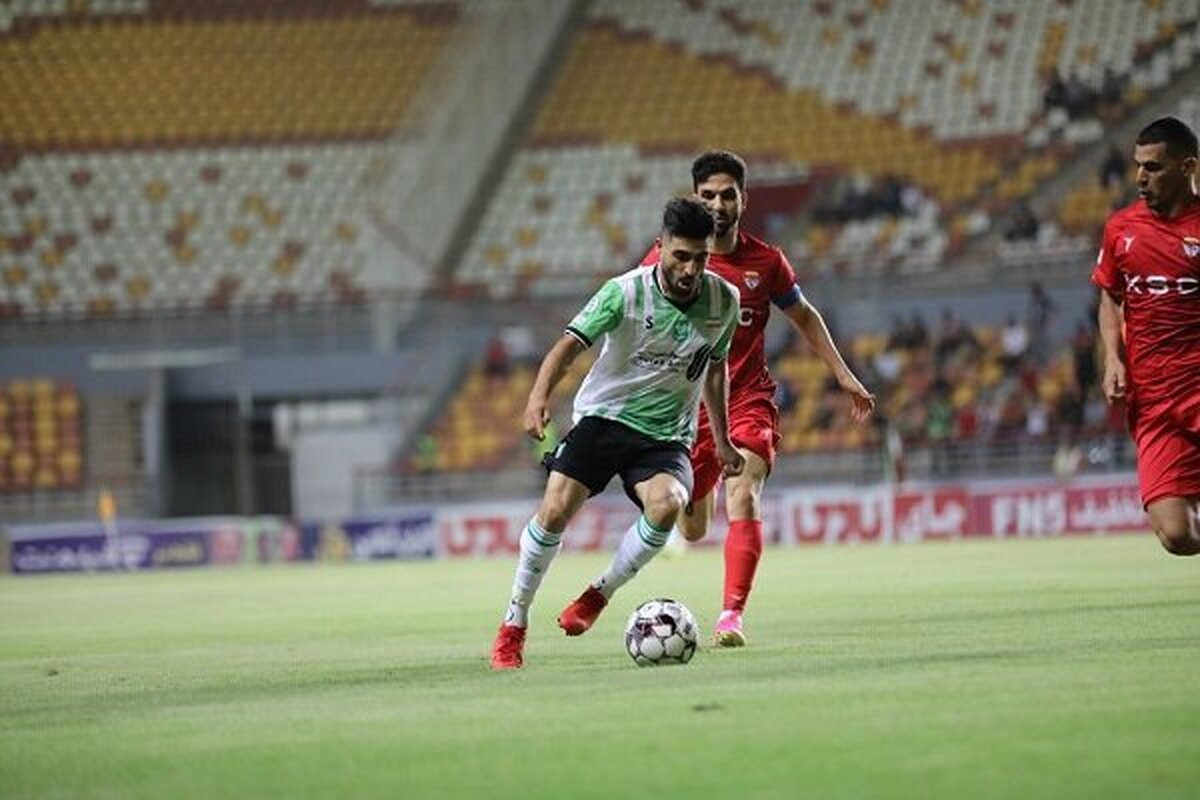 تساوی تراکتور مقابل خیبر در نیمه اول