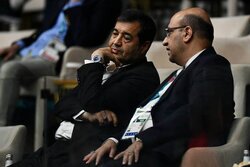 تماشاگران ویژه دیدار والیبال ایران و ترکیه