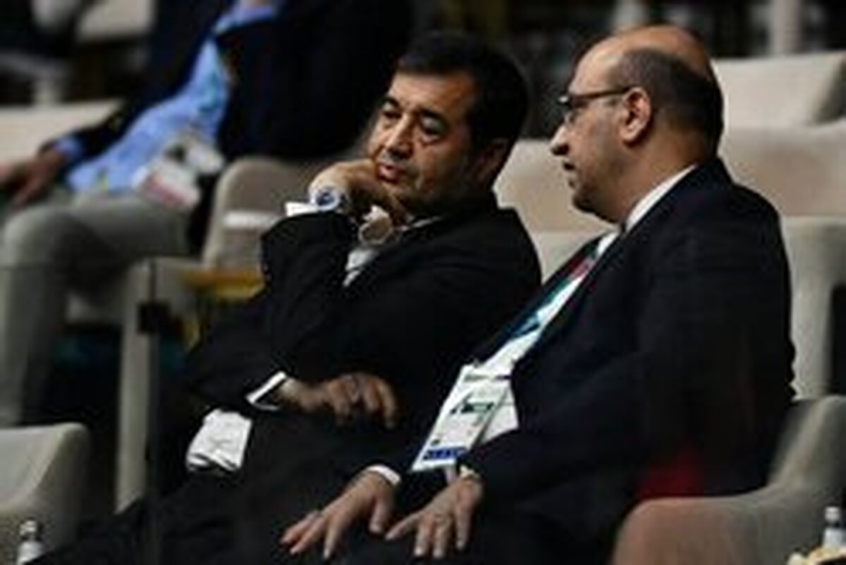 تماشاگران ویژه دیدار والیبال ایران و ترکیه