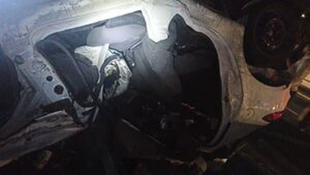 مرگ‌ راننده ۲۰۶ در اتوبان شهید صیاد شیرازی