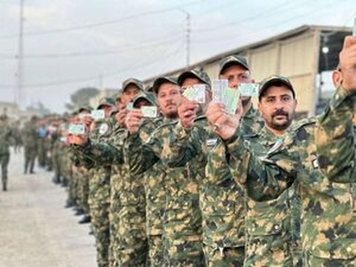 استقبال گسترده نیروهای حشد الشعبی از انتخابات پارلمانی عراق