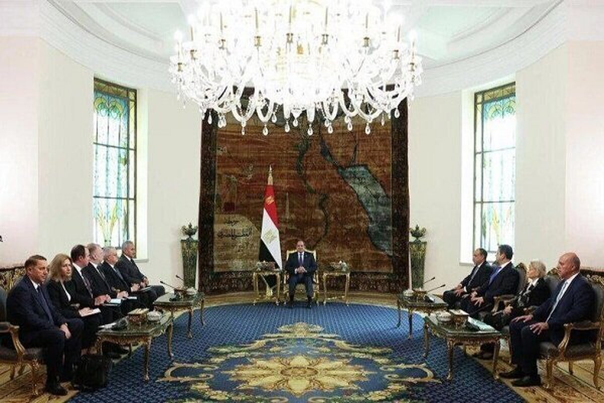 محور‌های مذاکرات میان هیئت روسی و رئیس جمهور مصر