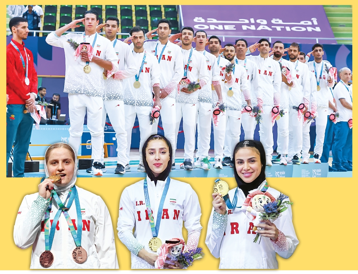 سلام نظامی و تقدیم طلا به شهدا