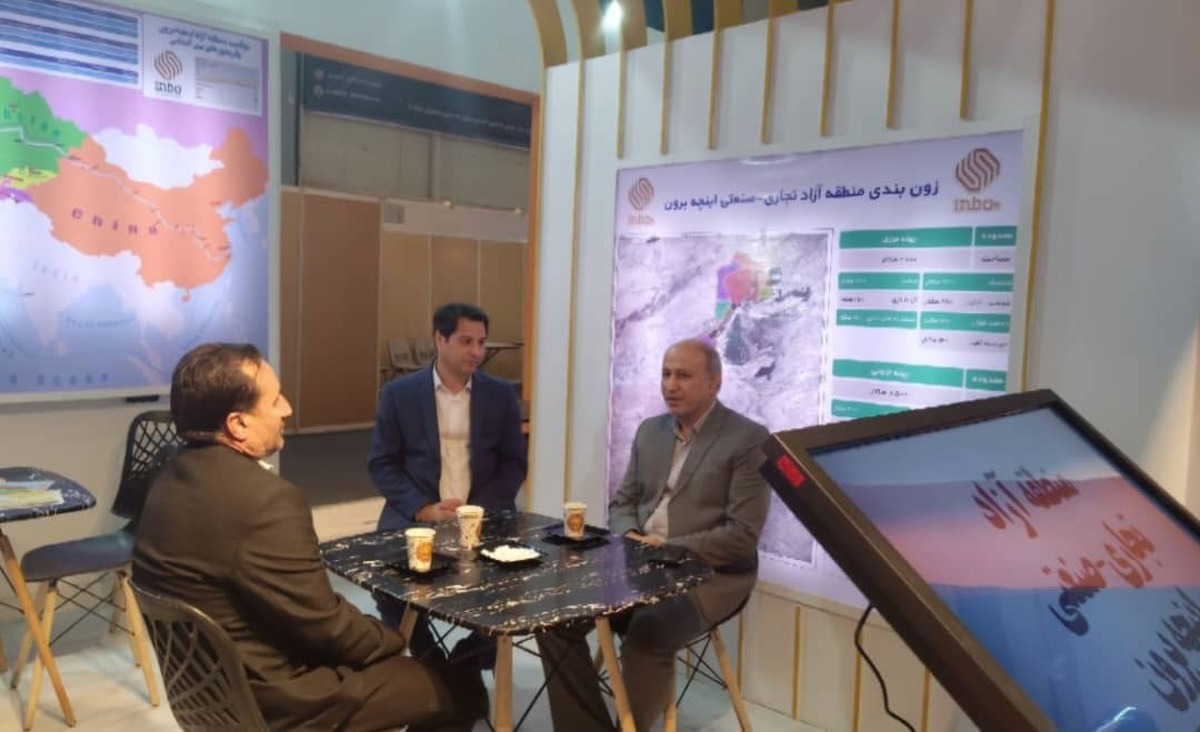 دیدار مدیرعامل سازمان منطقه آزاد اینچه برون با  سرمایه گذاران در نمایشگاه بین المللی کیش اینوکس ۲۰۲۵