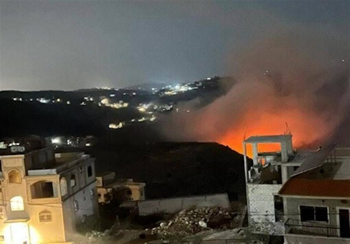 حملات هوایی و توپخانه‌ای ارتش رژیم صهیونیستی به جنوب لبنان