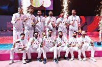 طلای والیبال به یاد صابر