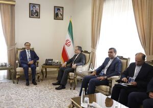 دیدار وزیر خارجه اسبق لبنان با عراقچی