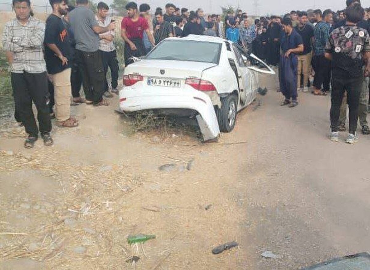 ۵ کشته در تصادف نیسان و سمند در دزفول