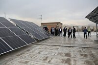 افتتاح نخستین مدرسه مجهز به نیروگاه خورشیدی در تهران