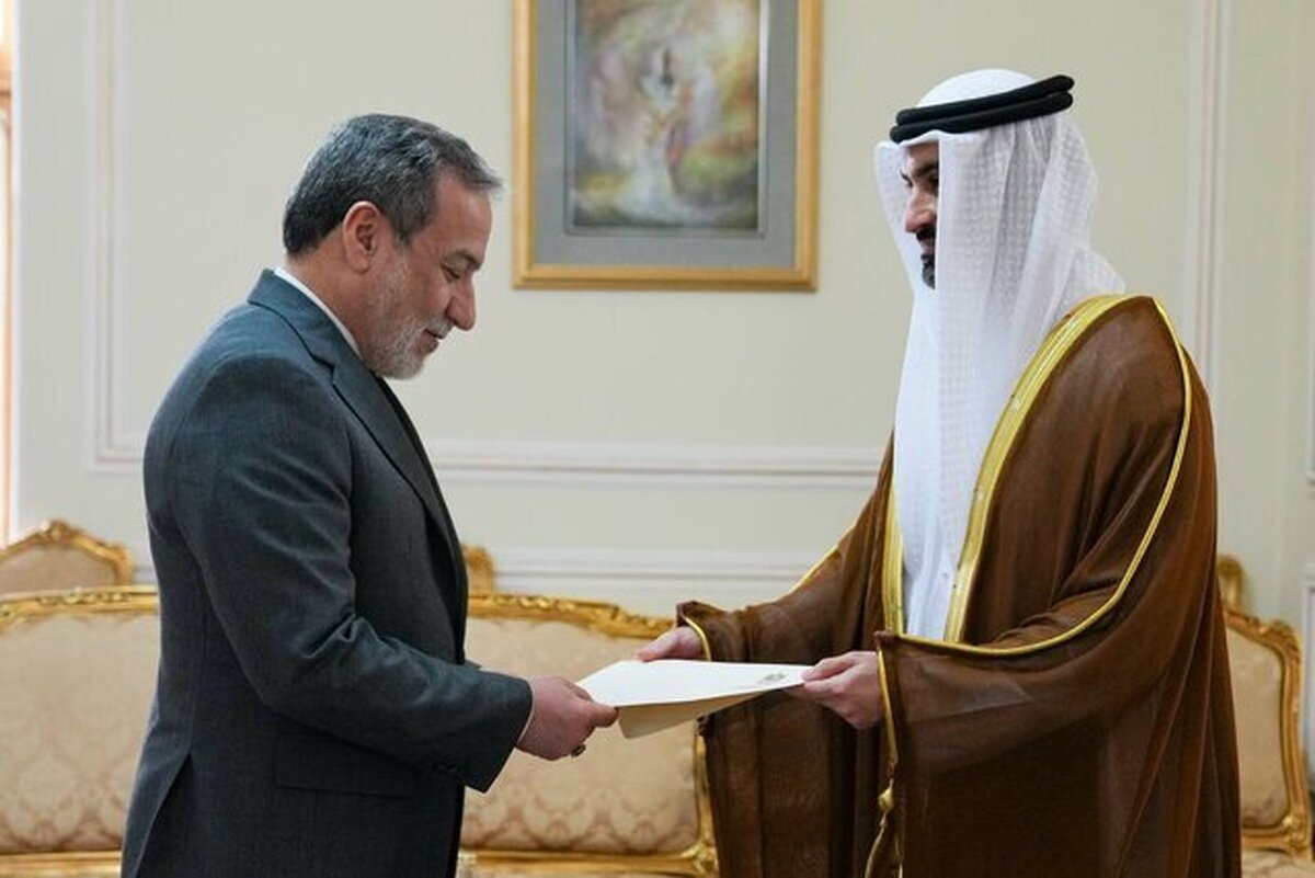 دیدار سفیر جدید امارات با عراقچی