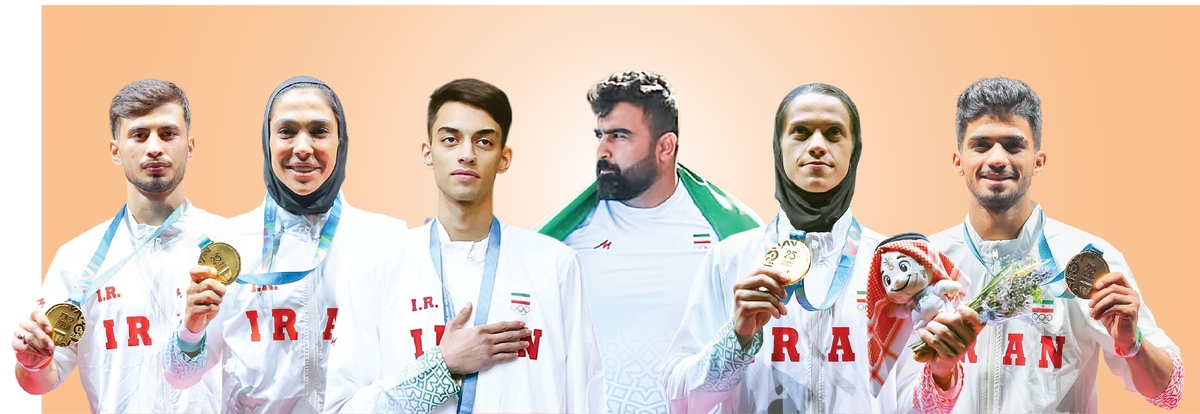 درخشش طلا بر گردن یاسین