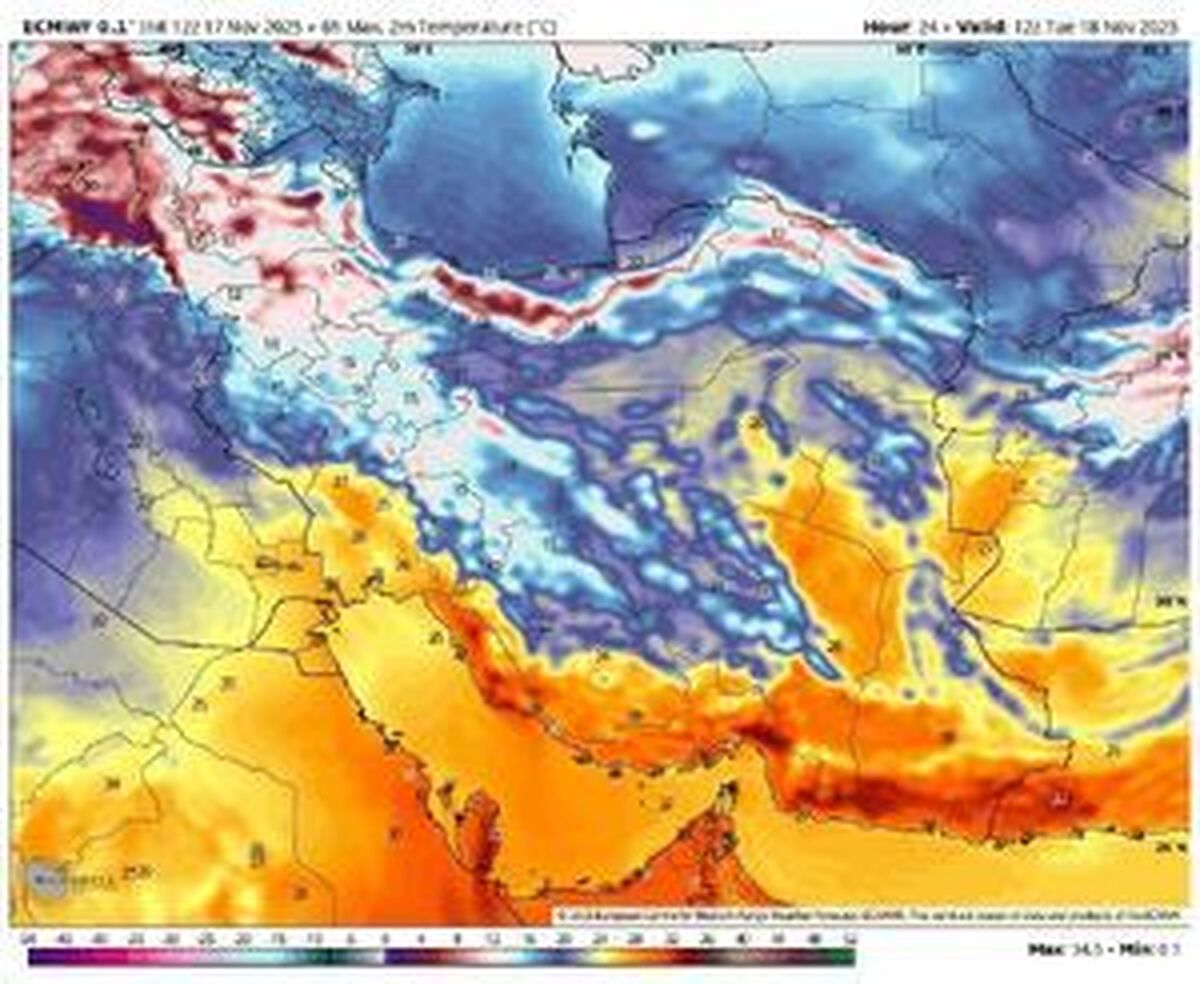 فعالیت موج بارش‌ها در کشور تا کی ادامه دارد؟