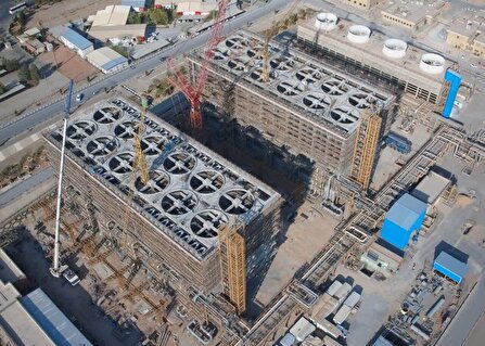 پروژه برج های خنک کننده هیبریدی پالایشگاه جنوبی؛ گامی مؤثر در صرفه‌جویی منابع آبی