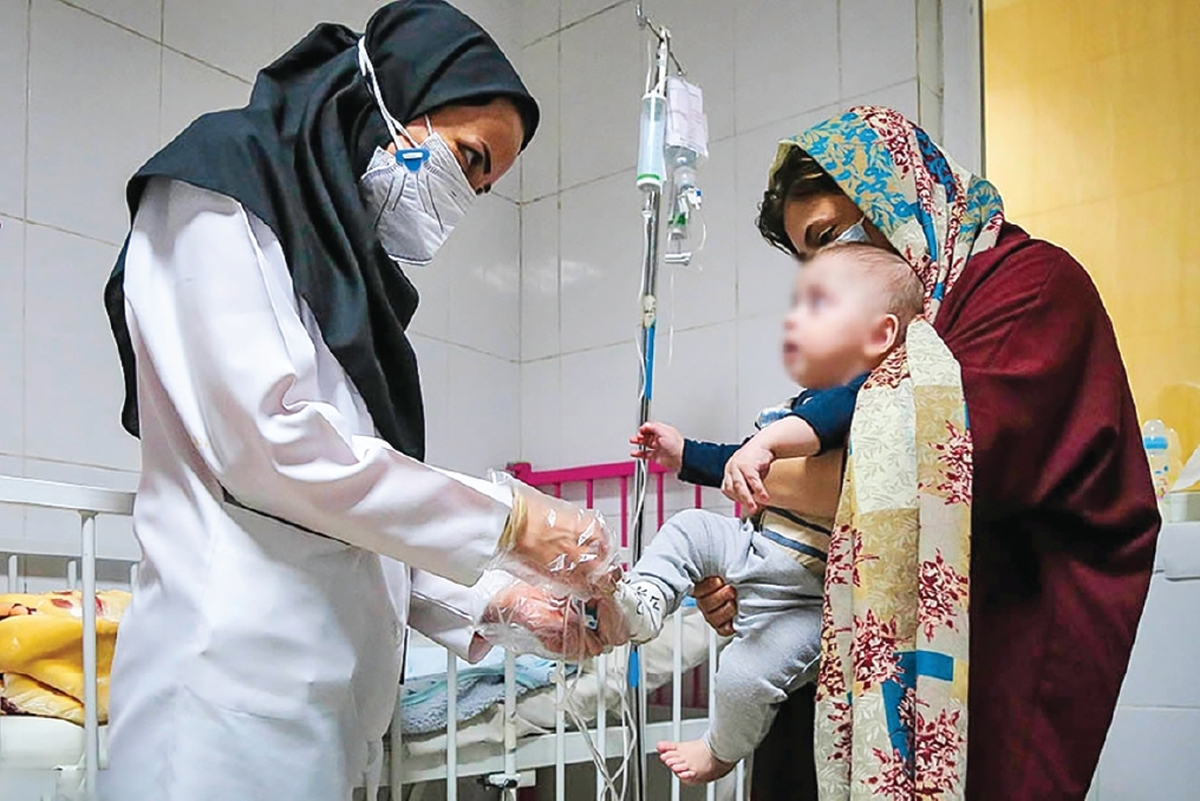 طغیان آنفلوآنزا در بین کودکان قمی