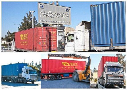نخستین محموله ریلی کانتینری چین از بندر خشک آپرین وارد منطقه پیام شد