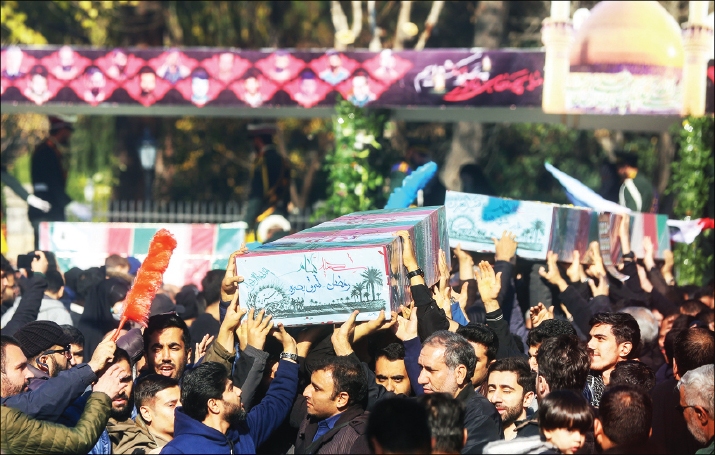 تشییع پیکر ۳۰۰ شهید گمنام در سراسر کشور