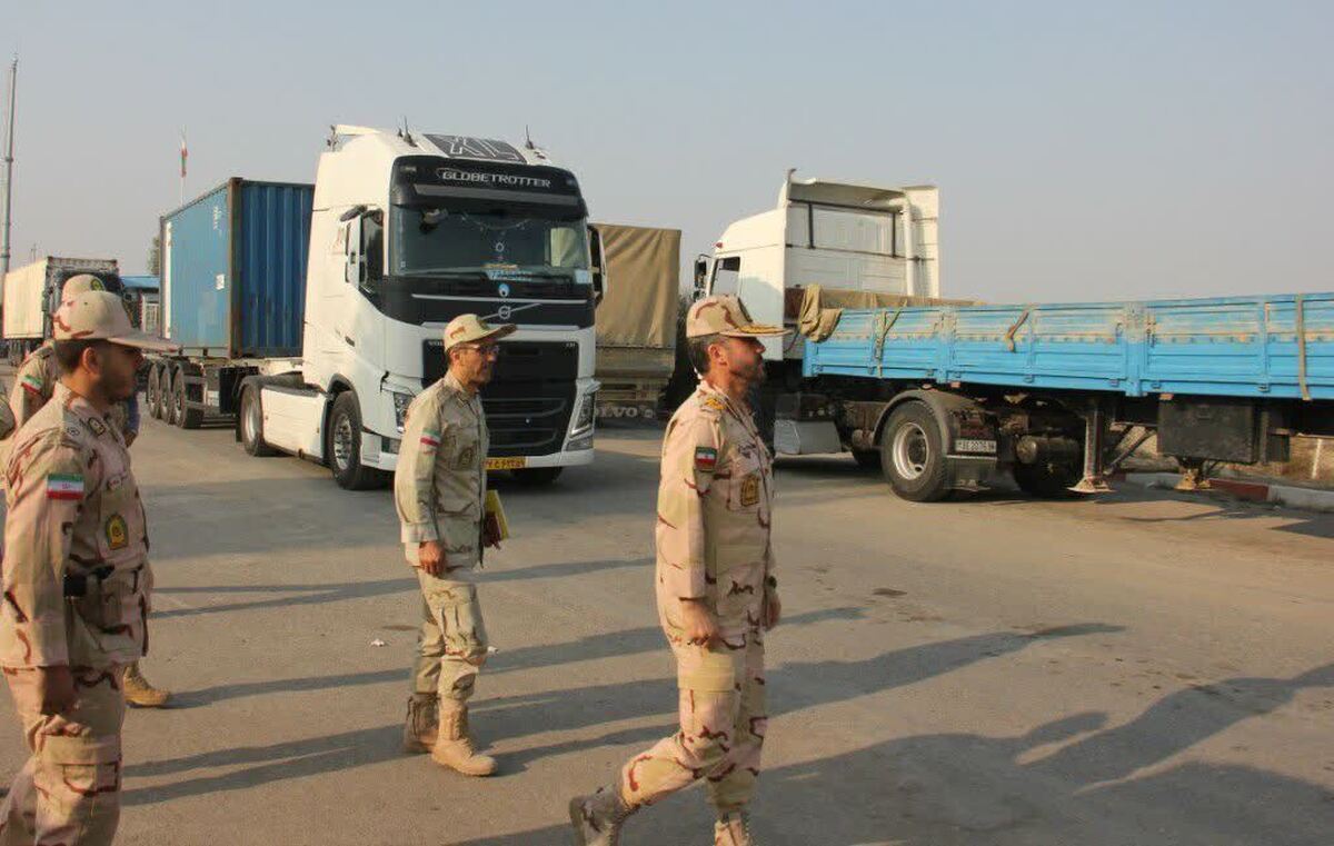 بازدید فرمانده مرزبانی استان گلستان از پایانه مرزی اینچه برون