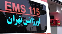 توضیح اورژانس تهران درباره حادثه تصادف خط ویژه بزرگراه چمران