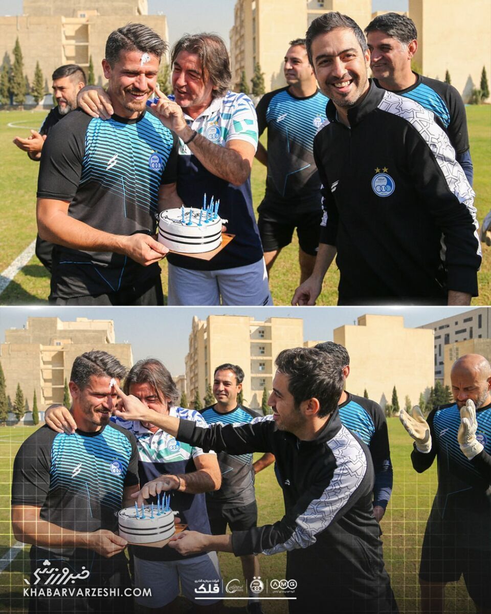 سورپرایز وریا غفوری در تمرین استقلال +عکس