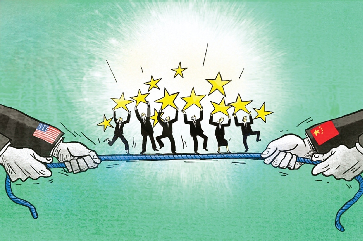 اروپا دنبال «خودمختاری متصل» میان واشینگتن و پکن