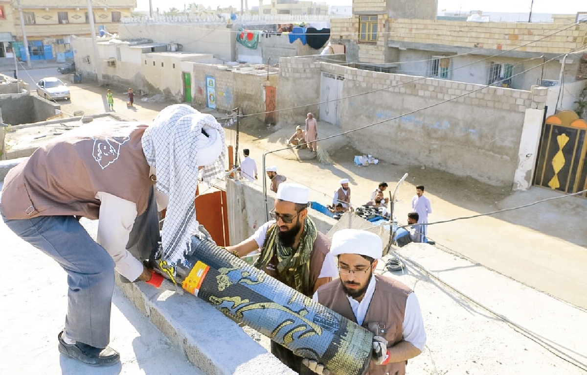 همراهی جهادگران شیعه و سنی در استان گلستان