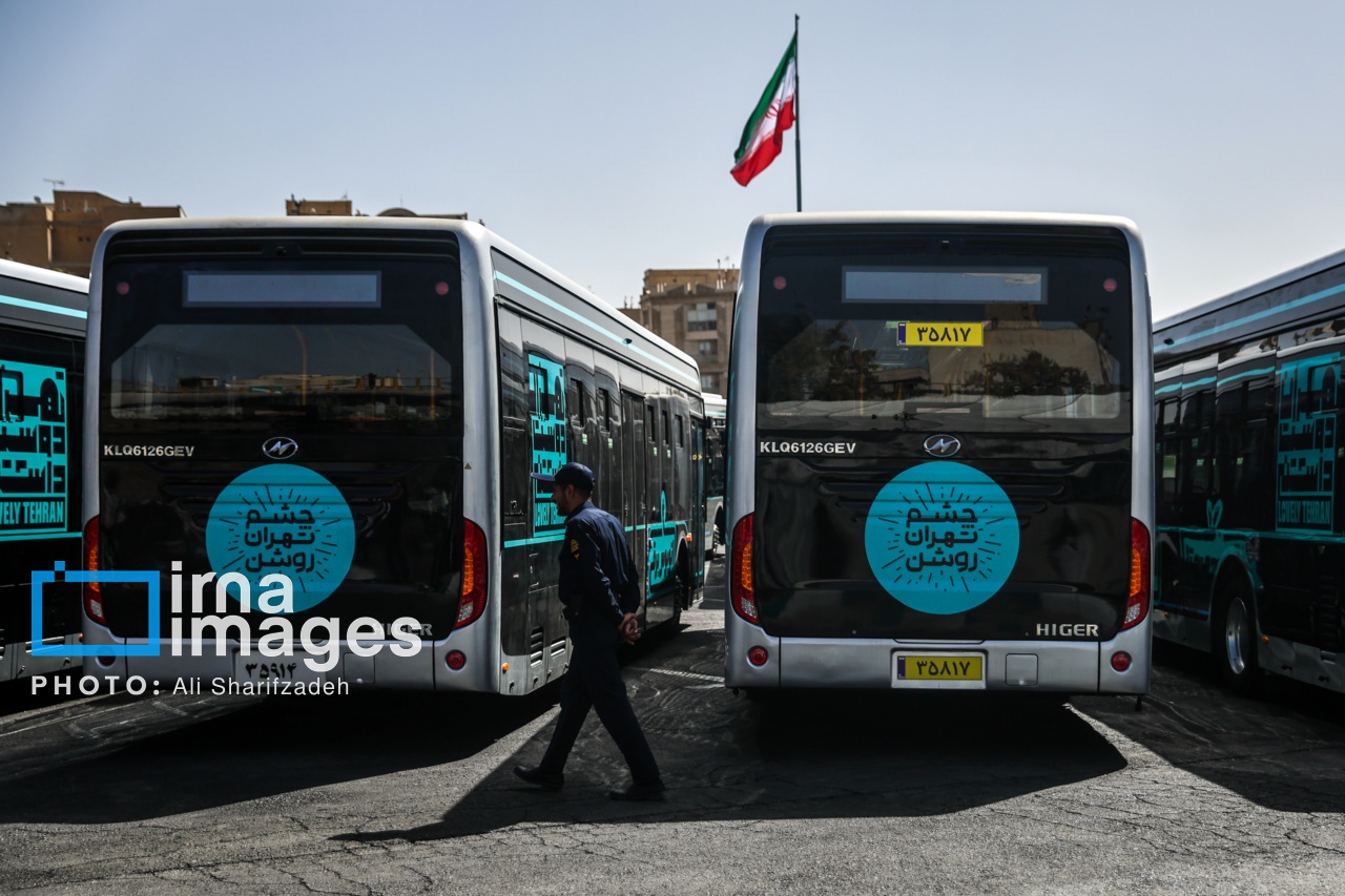 فعالیت ۵۰۰ دستگاه اتوبوس برقی در پایتخت