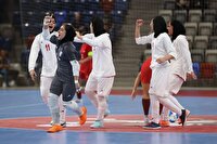 بازی‌های آسیایی جوانان؛ تساوی دختران فوتسال ایران مقابل چین و حضور در نیمه‌نهایی