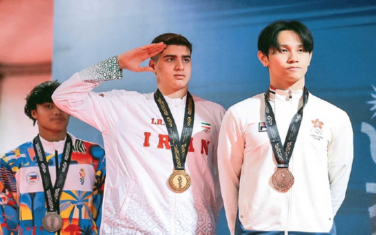 صید طلای تاریخی شنا از سرزمین مروارید