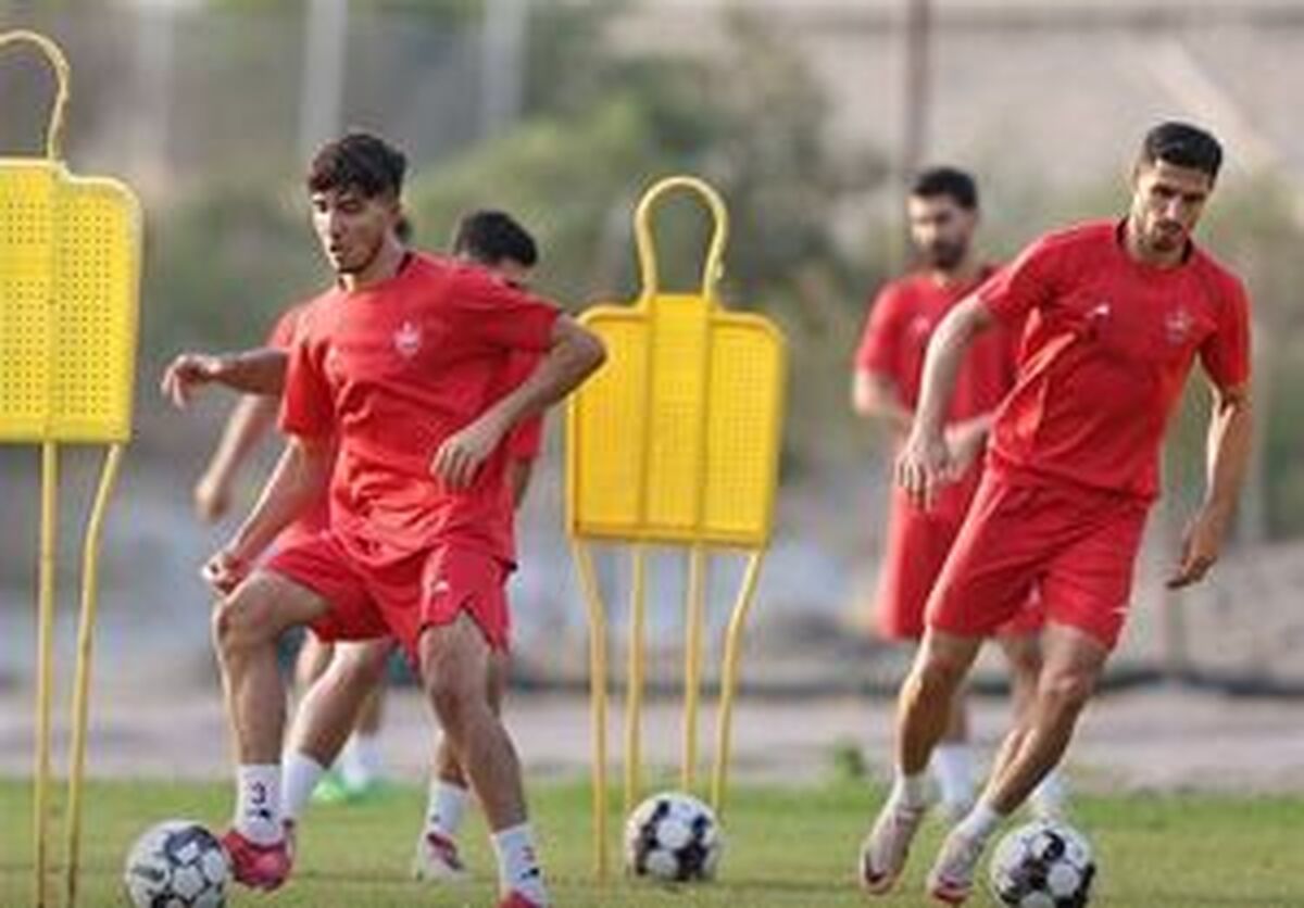 برگزاری تمرین ریکاوری پرسپولیس با حضور ۸ مربی