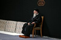 اولین شب مراسم عزاداری شهادت حضرت زهرا(س) با حضور رهبر انقلاب برگزار شد