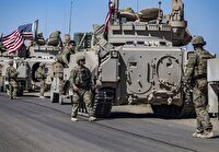 خروج جدید تجهیزات نظامی آمریکا از حسکه سوریه به اقلیم کردستان عراق