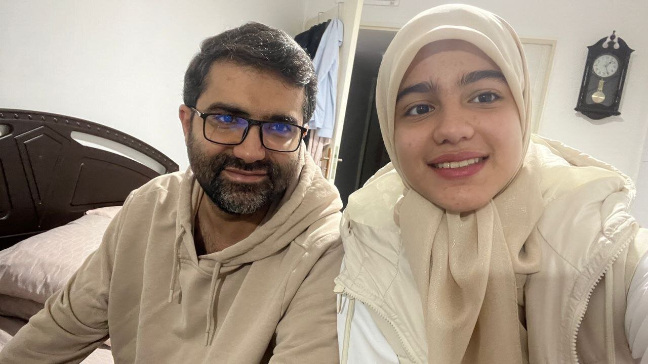 حسنا سقاب اصفهانی دختر معاون رئیس‌جمهور که بر اثر تصادف جان خود را از دست داد