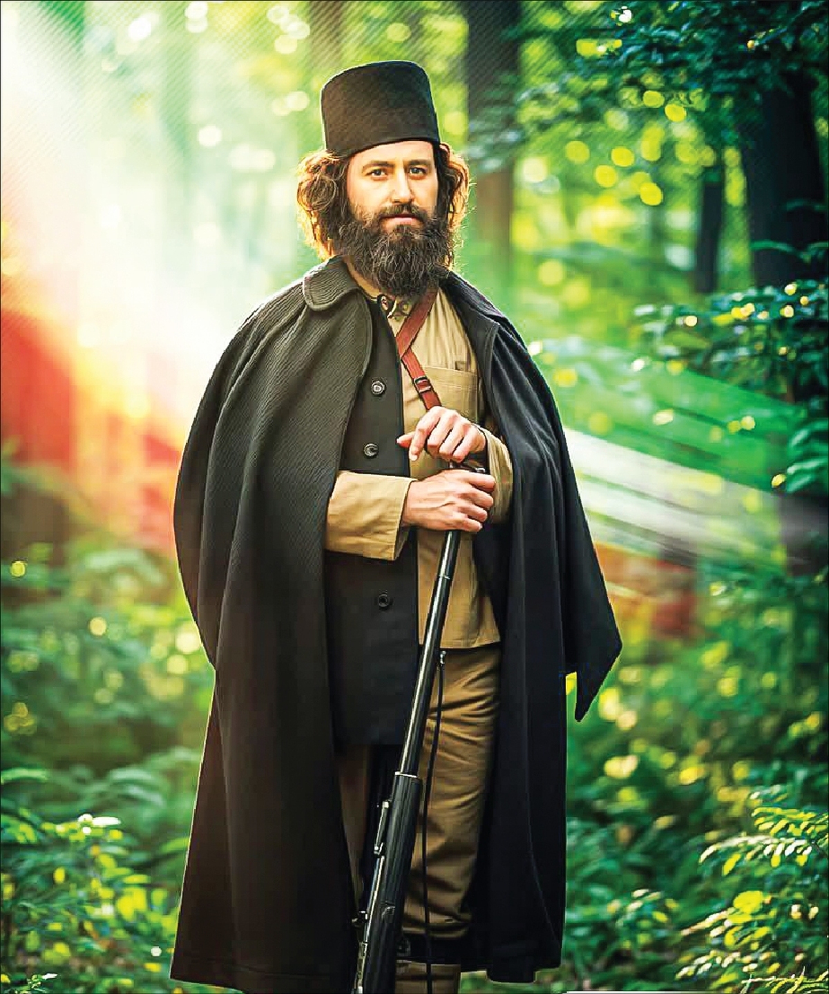 به یاد میرزا کوچک خان که ایستاده جان داد