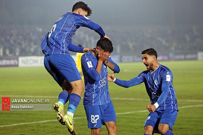 دیدار تیم‌های فوتبال استقلال و الوصل امارات