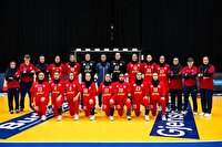 تیم هندبال زنان ایران برابر اروگوئه شکست خورد