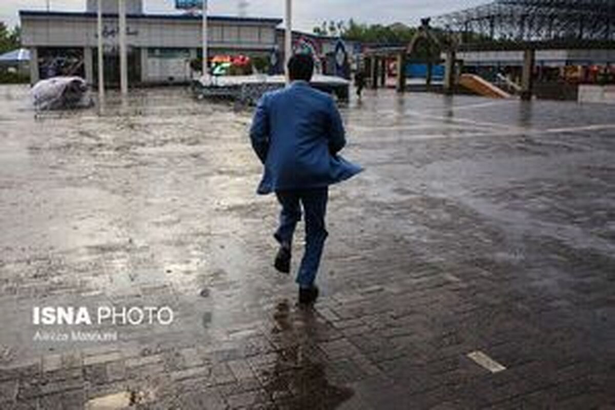 نزدیک شدن توده بارشی گسترده به تهران