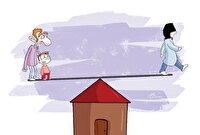 خانه می‌لرزد وقتی مادر خسته می‌شود 