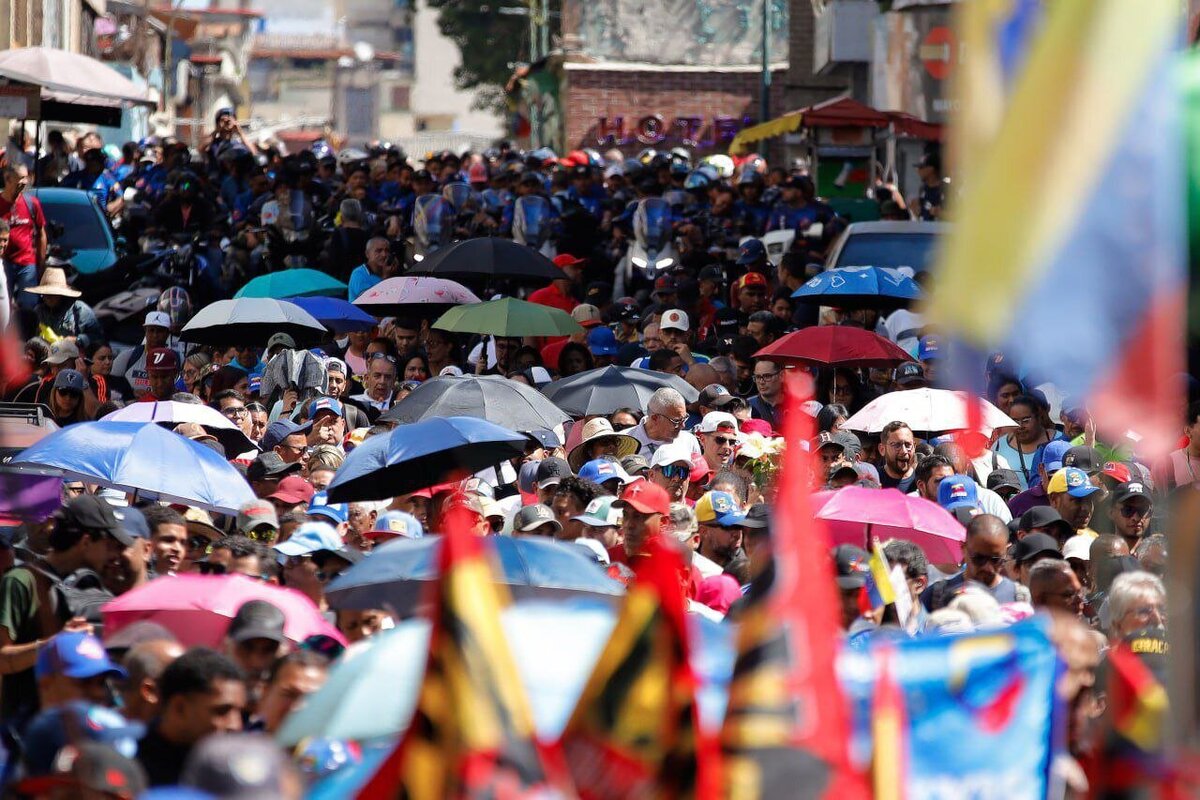 اعتراضات سراسری در ونزوئلا علیه اقدامات آمریکا در منطقه کارائیب