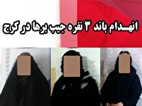 انهدام باند جیب‌بر‌ها با ۲۰ فقره سرقت در کرج