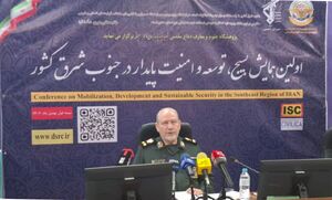 سردار صفوی: رمز پیشرفت جنوب شرق کشور در توسعه از جنوب به شمال نهفته است