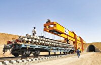 فقط ۵ کیلومتر تا رسیدن قطار به اردبیل