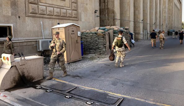 زخمی شدن ۲ سرباز آمریکایی در اربیل