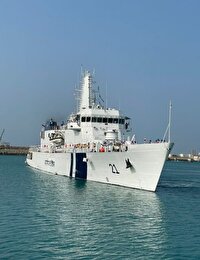 ورود ناو سارتاک گارد ساحلی هند به بندر چابهار