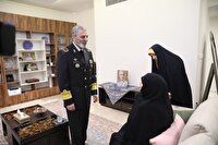 اعطای درجه سپهبدی شهید محمد باقری به خانواده ایشان