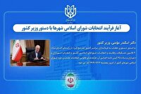 آغاز فرآیند انتخابات شورای اسلامی شهر‌ها با دستور وزیر کشور