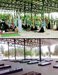 هویت‌زدایی فرهنگی مشکوک از قبور شهدا