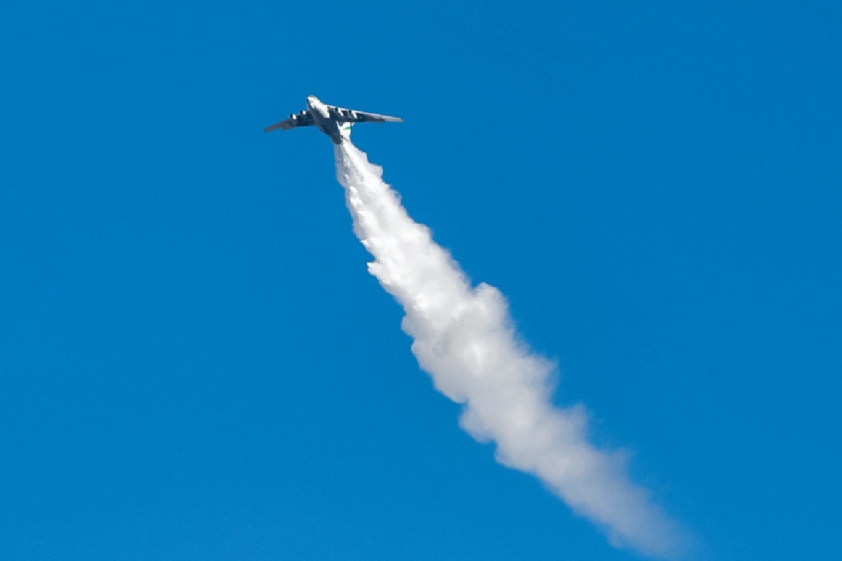 عملیات نادر سپاه برای مهار آتش در جنگل‌های هیرکانی