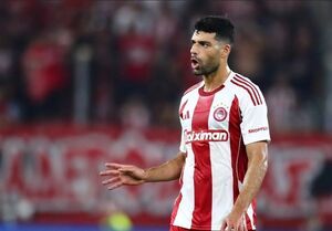 توقف خانگی المپیاکوس در شب گلزنی طارمی